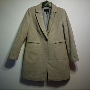 Banana Republic Overcoat Pea Coat in Mario Bellucci Italian wool